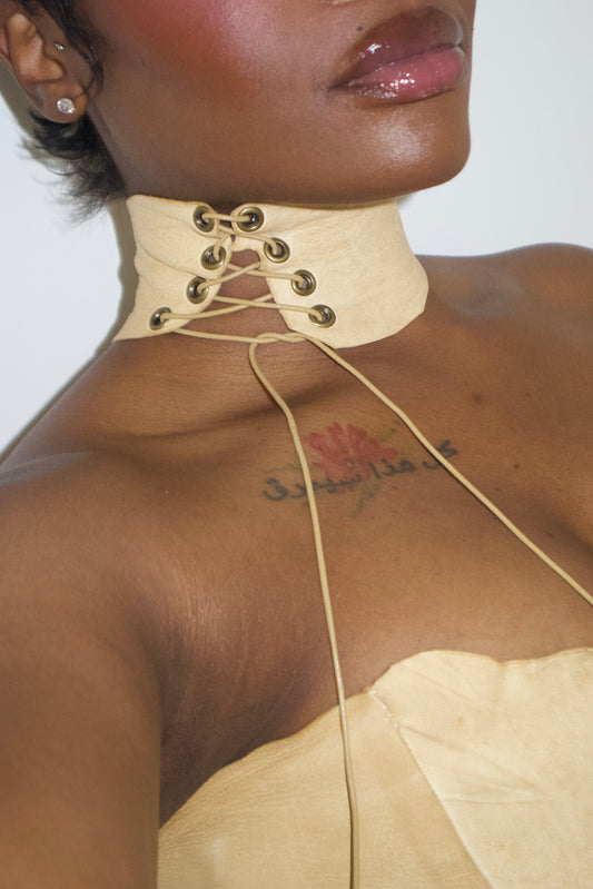 Deerskin Neck Cuff